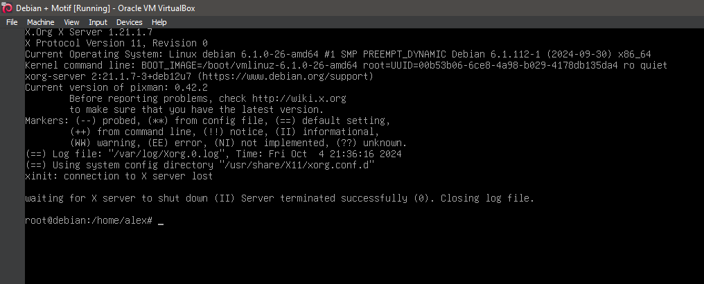 Back to the command line